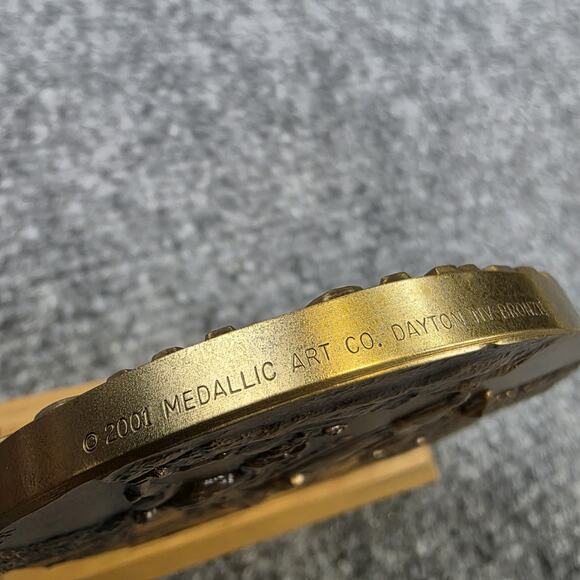 VTG Brookgreen Gardens Bronze Medal South Carolina Stone Carver and the Garden - Picture 6 of 11